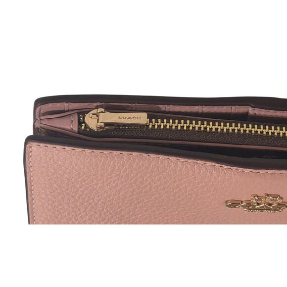 Coach Slim Zip Wallet In Colorblock Signature Canvas NEW - Reg.  $268 - Picture 6 of 12